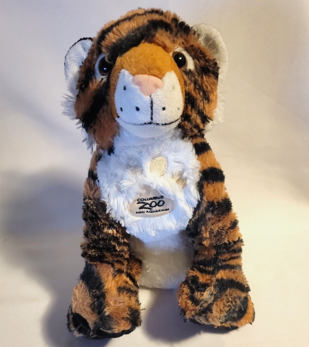 Rajan Bengal Tiger Plush Columbus Zoo & Aquarium 12" 2017